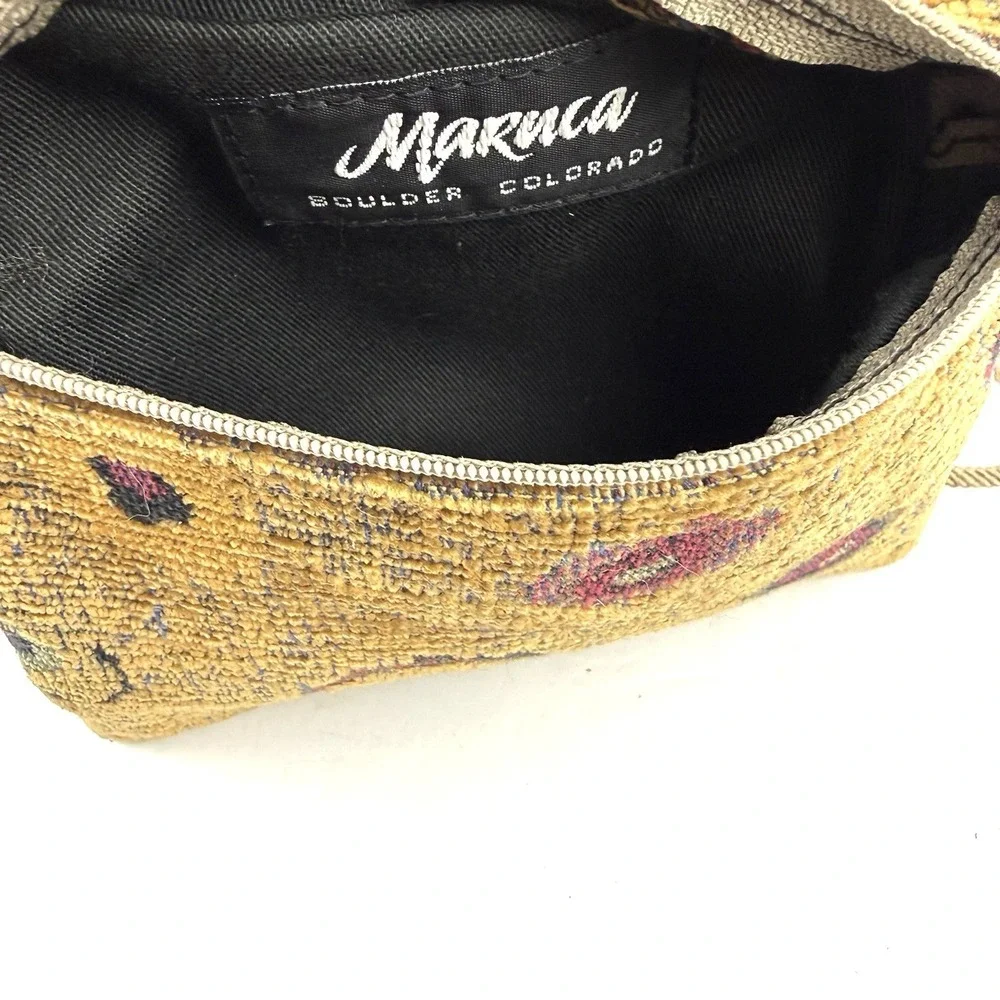 Maruca Crossbody Bag Tapestry Small Handbag Handmade‎ Colorado Used Once